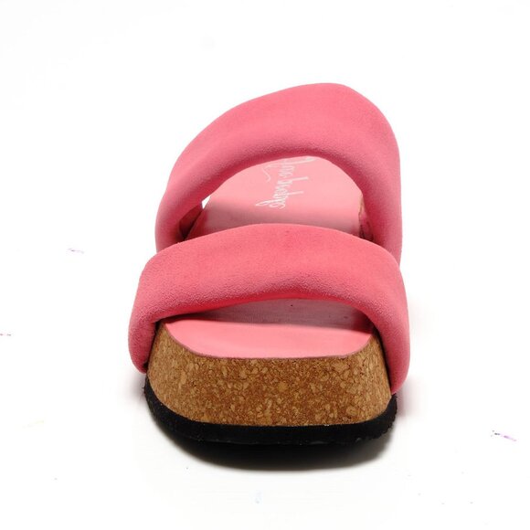 🎉LAST CHANCE🎉 FREE PEOPLE Fairmount Flared Sandals / Watermelon - Picture 7 of 10